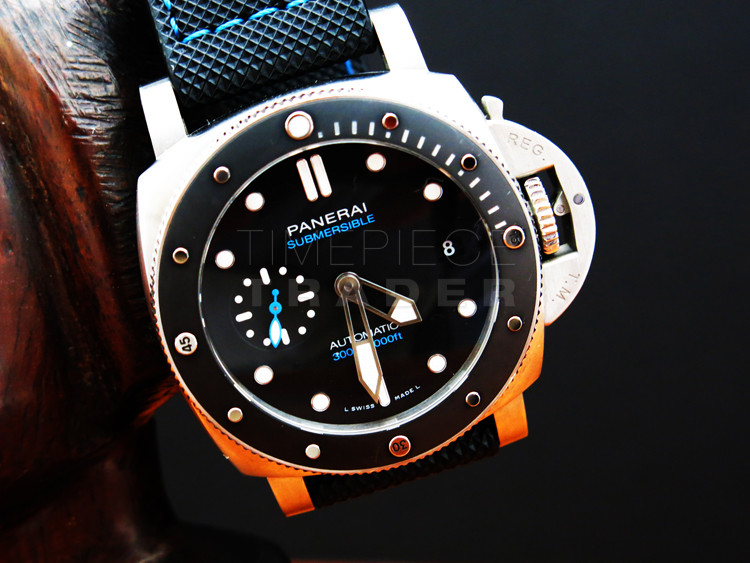 replica panerai Submersible PAM683 Stainless Steel Automatic self-winding WATCHES 5