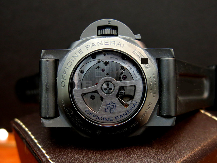 replica Panerai Luminor 1950 GMT 10-Days Automatic PAM335 Black Ceramic Automatic WATCHES 5