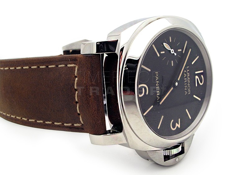 replica Panerai Luminor Marina PAM466 Stainless Steel Manual Hand Wind WATCHES 5