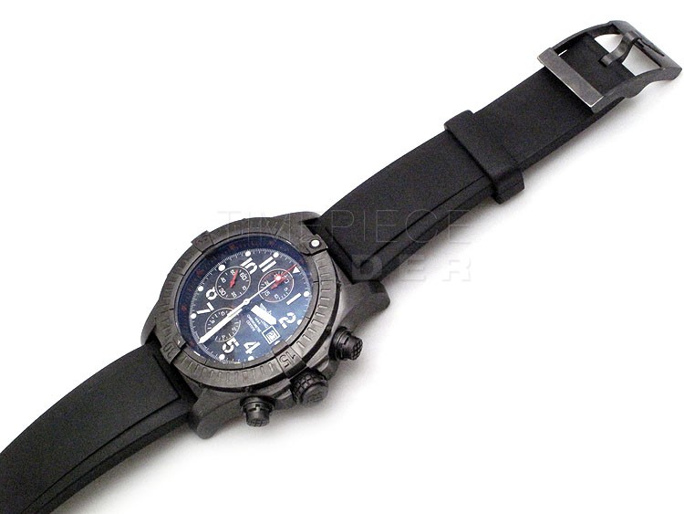 replica Breitling Super Avenger M1337010 Black Stainless Steel Automatic WATCHES 5