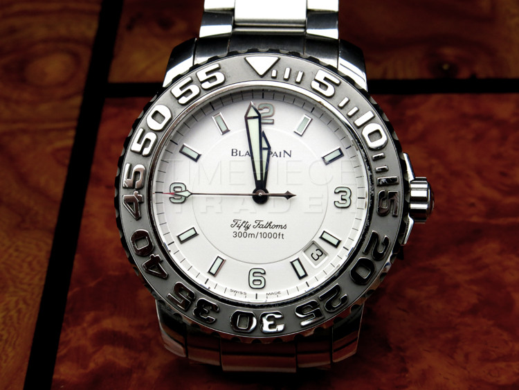 replica Blancpain Fifty Fathoms 2200-1142-71 Stainless Steel Self-winding Automatic WATCHES 5