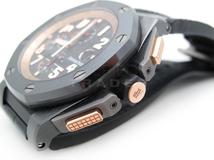 replica Audemars Piguet Royal Oak Offshore 26378IO.OO.A001KE.01 Ceramic / Titanium Automatic self-winding WATCHES 5