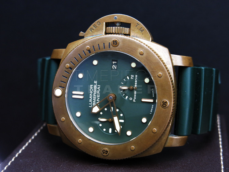 replica Panerai Panerai Luminor Submersible PAM507 Bronze Automatic Self-Winding WATCHES 5
