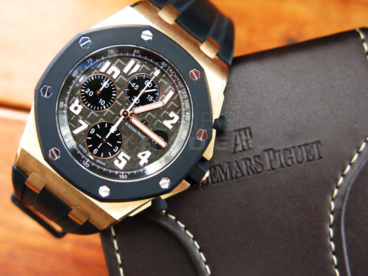 replica Audemars Piguet Royal Oak Offshore 26178OK.OO.D002CA.01 18k Rose Gold Self-winding Auto WATCHES 5