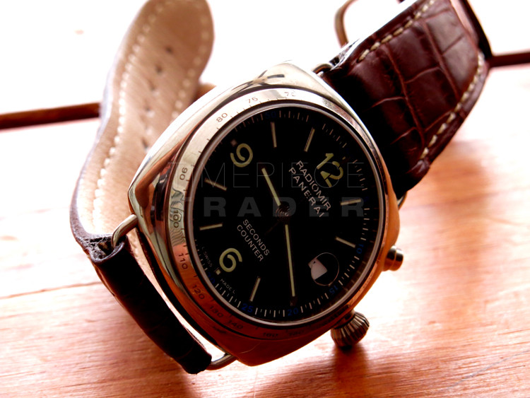 replica Panerai Radiomir PAM78 18m White Gold Omega Cal 920 Manual WATCHES 5