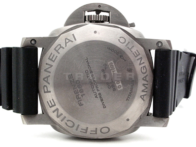 replica Panerai Submersible PAM389 Titanium Automatic Self Winding WATCHES 5