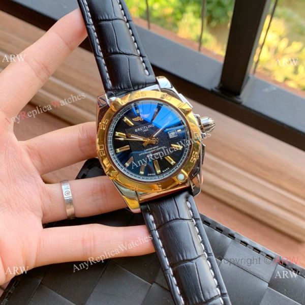 replica Wholesale Copy Breitling Chronomat 01 Rose Gold Dial es WATCHES 5