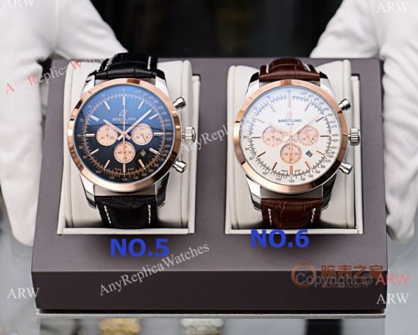 replica New Breitling Transocean Chocolate Dial es WATCHES 5