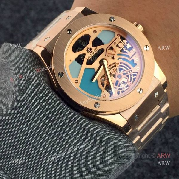 replica New Fake Hublot Classic Fusion Tourbillon 45mm es WATCHES 5