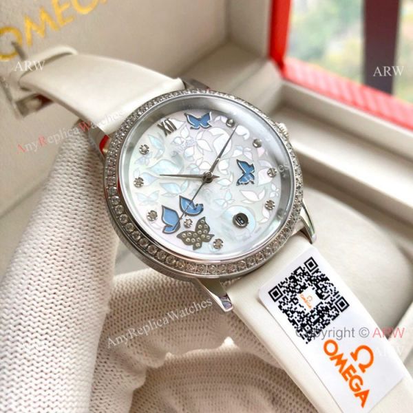 replica Omega De Ville Special Edition Lady es Rose Gold WATCHES 5