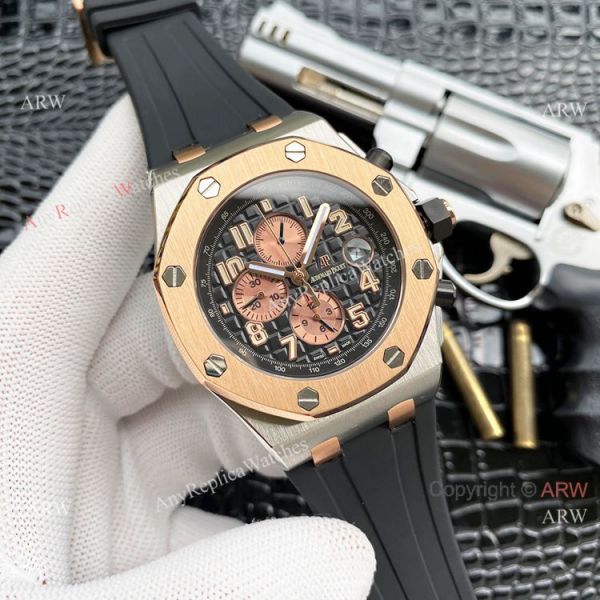 replica Audemars Piguet Royal Oak Offshore 26470 White Dial Best WATCHES 5