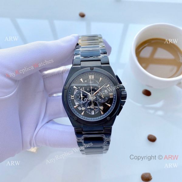 replica Wholesale Copy IWC Aquatimer Rose Gold Skeleton Dial es WATCHES 5