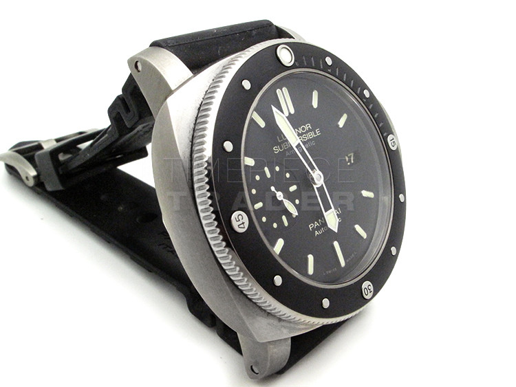 replica Panerai Submersible PAM389 Titanium Automatic Self Winding WATCHES 6