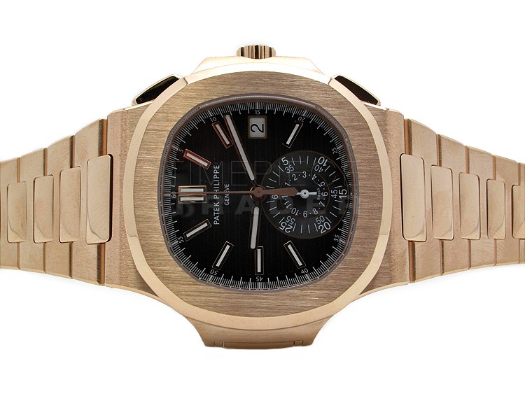 replica Patek Philippe Nautilus 5980-1R-001 18k Rose Gold Automatic Self-Winding WATCHES 6