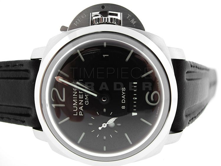 replica Panerai Luminor 1950 8 Days GMT Historic PAM233 Stainless Steel Automatic WATCHES 6