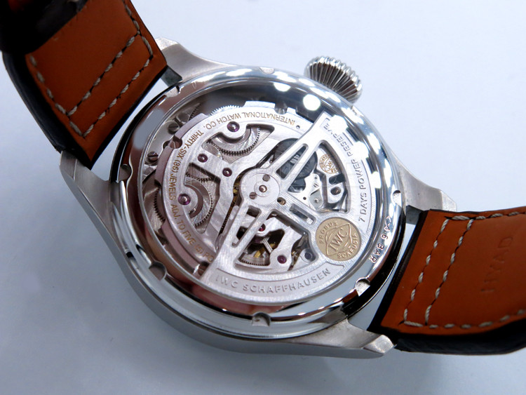 replica IWC Big Pilot's iw502702 Spitfire Stainless Steel Automatic WATCHES 6