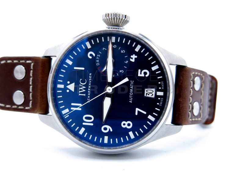 replica IWC Big Pilot's IW501002 Le Petit Prince Stainless Steel Automatic WATCHES 6