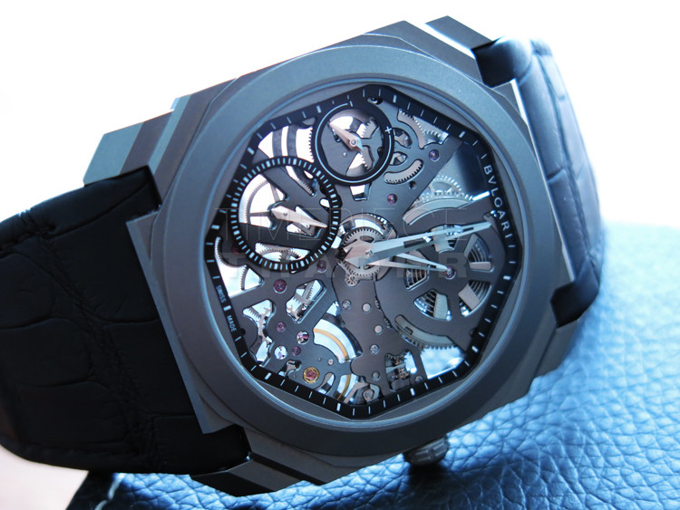 replica Bvlgari Octo Finissimo 102714 Titanium Manual hand-winding WATCHES 6