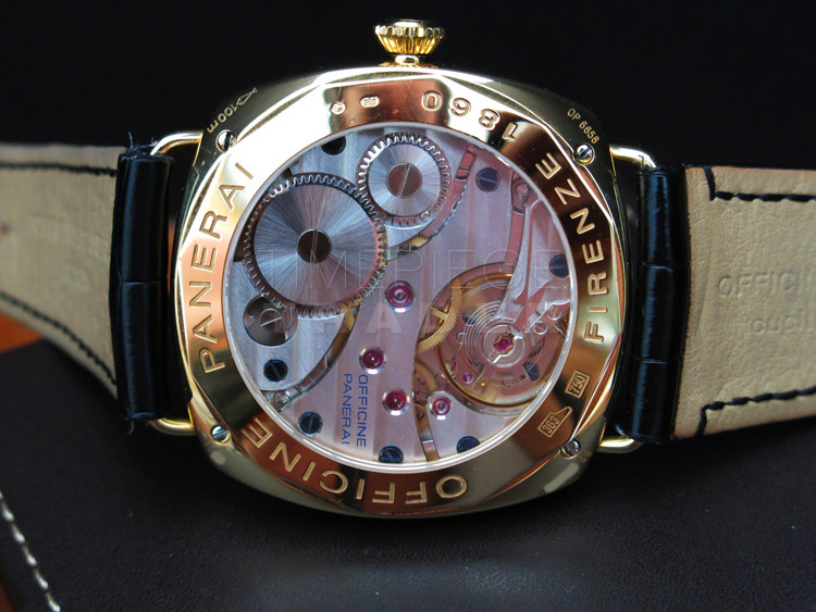 replica Panerai Radiomir PAM231 18k Rose Gold Manual hand-winding WATCHES 6