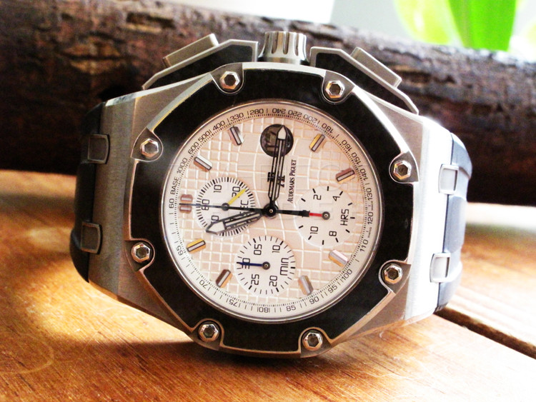 replica Audemars Piguet Royal Oak Offshore Special Edition 26030IO.OO.D001IN.01 Titanium Automatic WATCHES 6