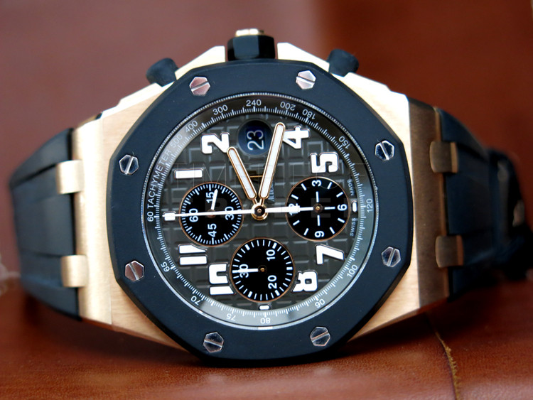 replica Audemars Piguet Royal Oak Offshore 26178OK.OO.D002CA.01 18k Rose Gold Self-winding Auto WATCHES 6