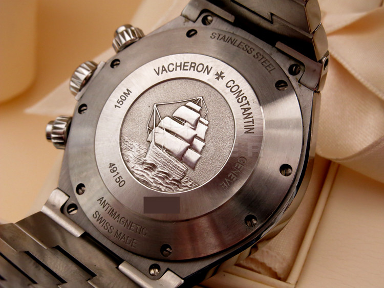 replica Vacheron Constantin Overseas Chronograph 49150/b01a-9095 Stainless Steel Automatic WATCHES 6