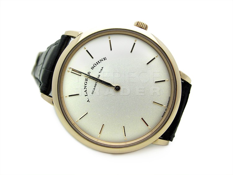 replica A. Lange & Sohne Saxonia 211.032 18k Rose Gold Manual Hand-Wind WATCHES 6