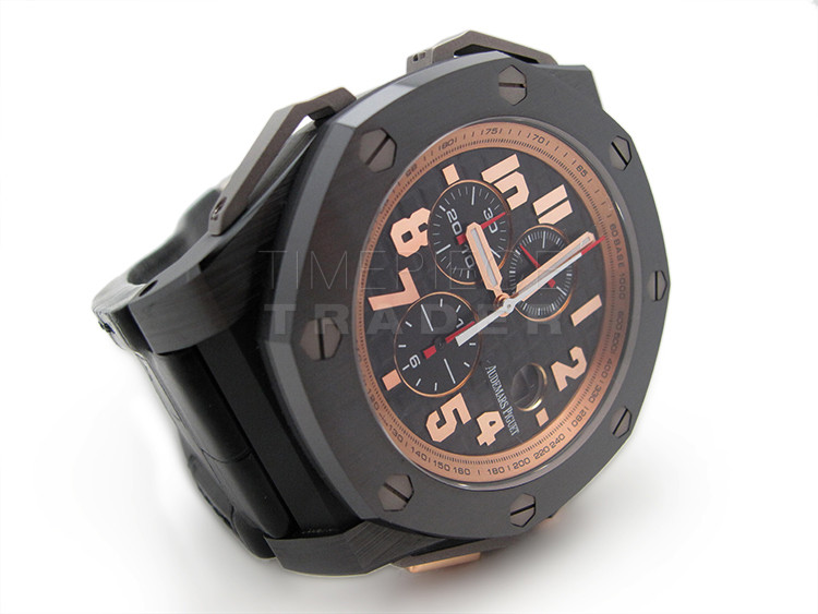 replica Audemars Piguet Royal Oak Offshore 26378IO.OO.A001KE.01 Ceramic / Titanium Automatic self-winding WATCHES 6