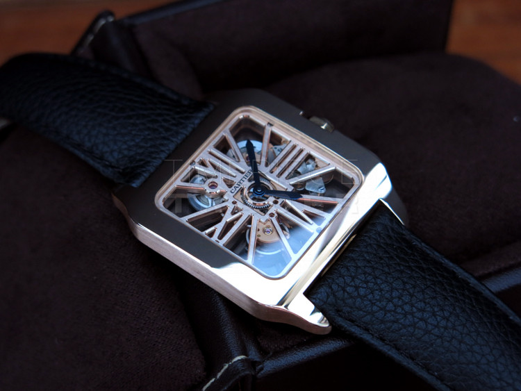 replica Cartier Dumont W2020057 18k Rose Gold Manual hand-winding WATCHES 6