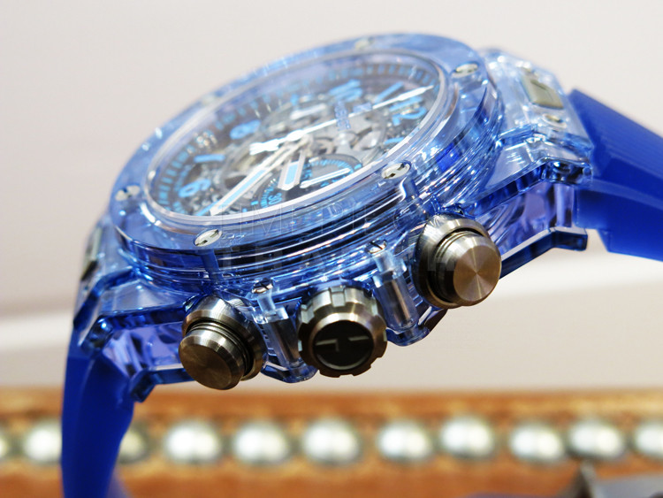 replica Hublot Unico Sapphire 411.JL.4809.RT Sapphire Crystal Automatic Self-winding WATCHES 6