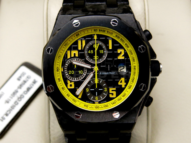 replica Audemars Piguet Royal Oak Offshore Special Edition 26176FO.OO.D101CR.02 Forged Carbon Automatic WATCHES 6
