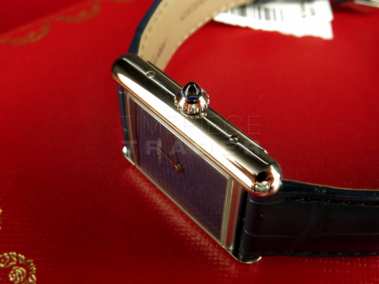 replica Cartier Tank WSTA0055 Stainless Steel Quartz WATCHES 6