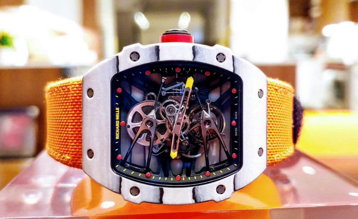 replica Richard Mille Raffa Nadal RM27-02 Quartz NTPT (R) Manual Hand-winding WATCHES 6