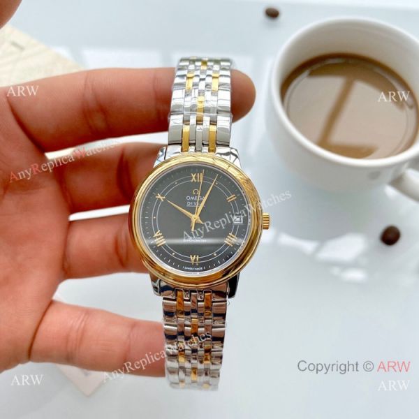 replica Clone Omega De Ville Prestige Lady es Stainless Steel 32mm WATCHES 6