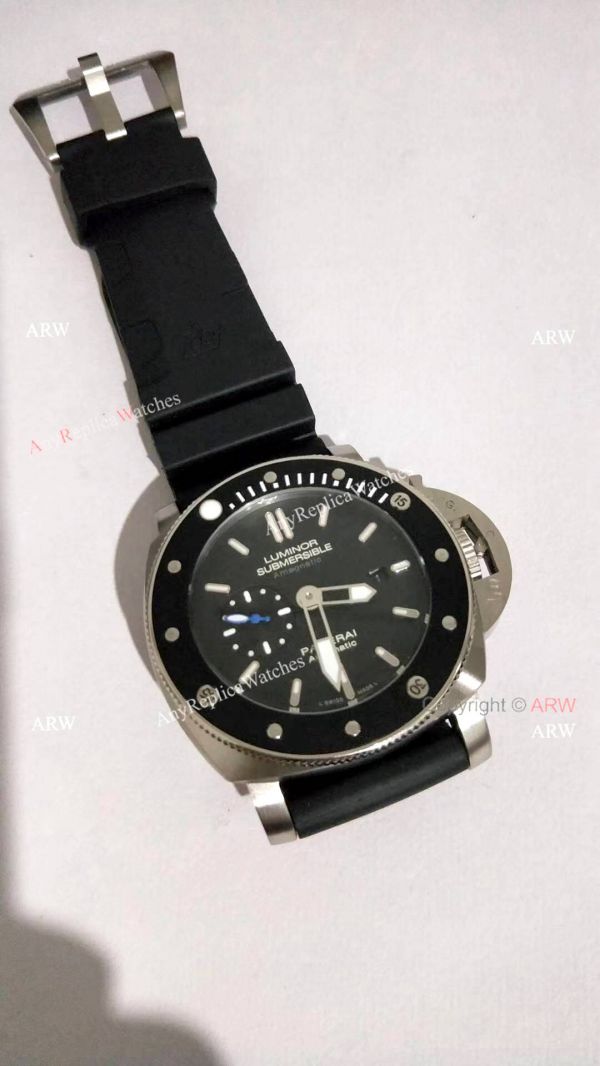 replica Copy Panerai Luminor Submersible Black Bezel PAM1389 WATCHES 6