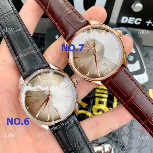 replica Swiss 8807 Omega Seamaster Edizione Venezia Rose Gold WATCHES 6