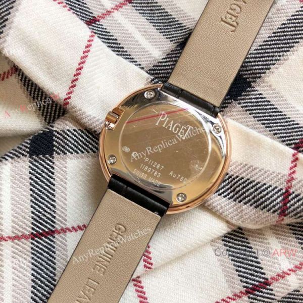 replica Clone Piaget Rose Gold Green Face Ladies es Quartz WATCHES 6