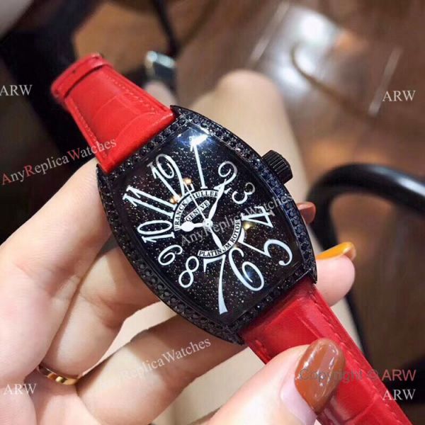 replica Franck Muller Platinum Rotor Black Diamond Men Knock off es China WATCHES 6