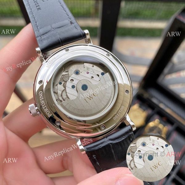 replica IWC Moonphase Tourbillon White Dial es IWC WATCHES 6