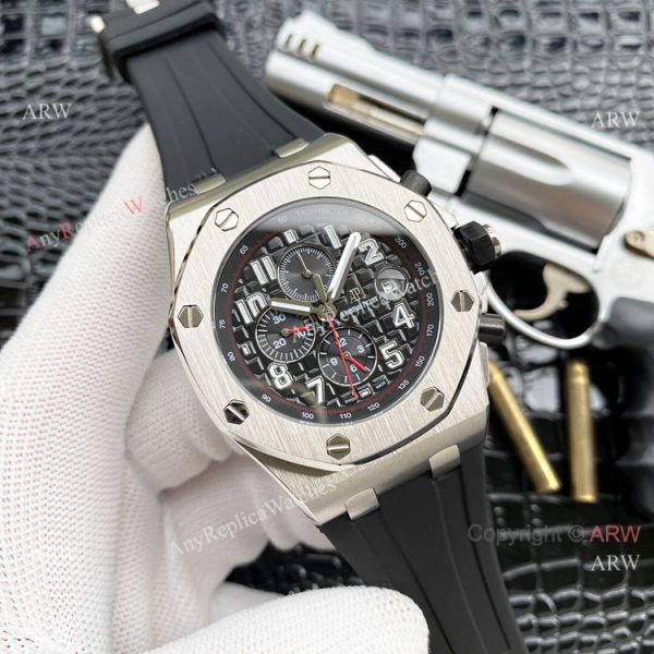 replica Audemars Piguet Royal Oak Offshore 26470 White Dial Best WATCHES 6