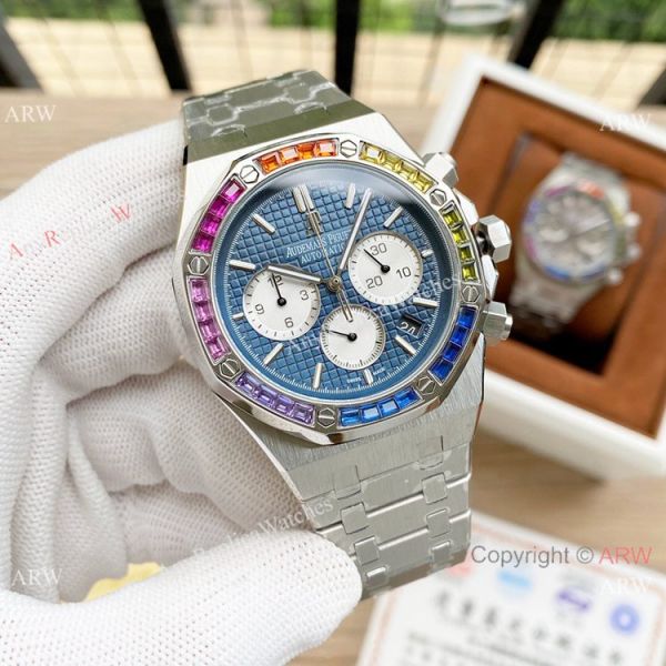 replica Fashion Style Audemars Piguet Royal Oak Rainbow Copy es WATCHES 6