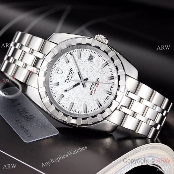 replica Copy TUDOR Glamour Two Tone Black es Automatic WATCHES 6
