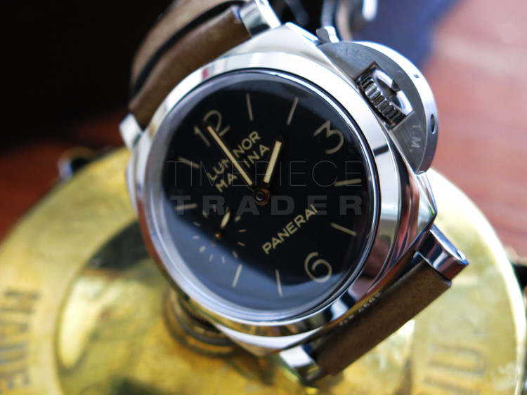replica Panerai Luminor 1950 3 Days PAM422 18k White Gold Manual Hand Wind WATCHES 7