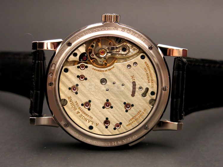 replica A. Lange & Sohne Lange 1 Moonphase 192.029 18kt White Gold Manual Wind WATCHES 7