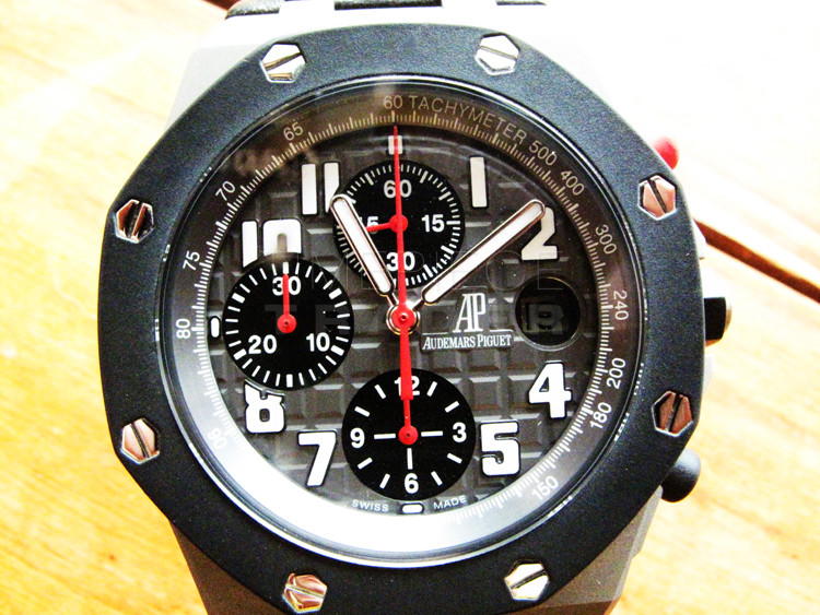 replica Audemars Piguet Royal Oak Offshore 26296IK.GG.D003CU.01 Titanium Automatic self-winding WATCHES 7