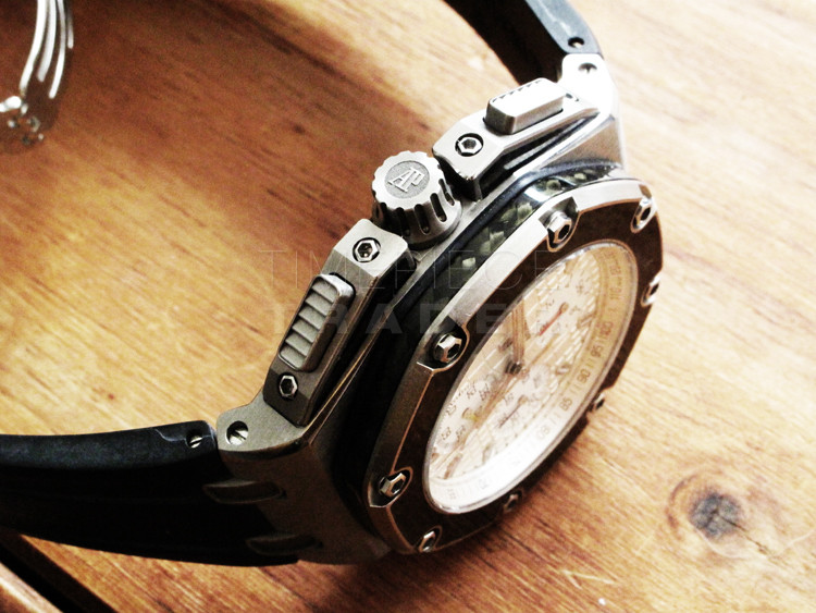 replica Audemars Piguet Royal Oak Offshore Special Edition 26030IO.OO.D001IN.01 Titanium Automatic WATCHES 7