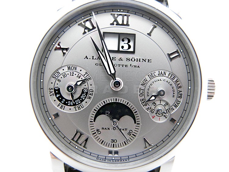 replica A. Lange & Sohne Langematik Perpetual Calendar 310.025E Platinum Automatic Self-Winding WATCHES 7