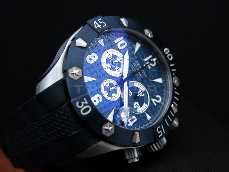 replica Zenith Defy Classic El Primero Sea Chronograph 03.0529.4000/51.R674 Stainless steel Automatic self winding WATCHES 7