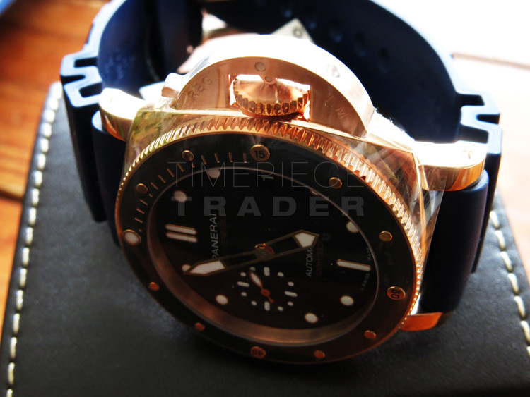 replica Panerai Submersible PAM974 18k Rose Gold Self-winding Auto WATCHES 7