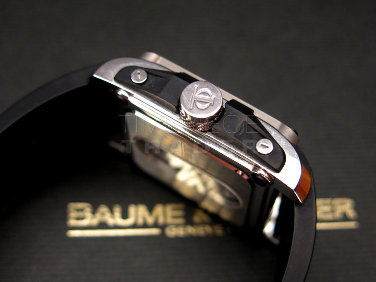 replica Baume & Mercier Hampton MOA08749 8749 Steel Titanium Self-winding Automatic WATCHES 7
